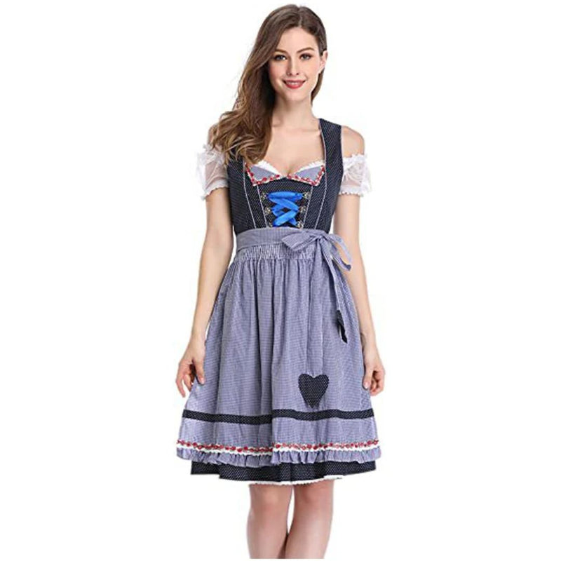 Dirndl Monica – Classic Bavarian Oktoberfest Dress-S-State of Style
