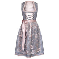 Dirndl Rosita – Elegant Bavarian Oktoberfest Dress-Silver-S-State of Style