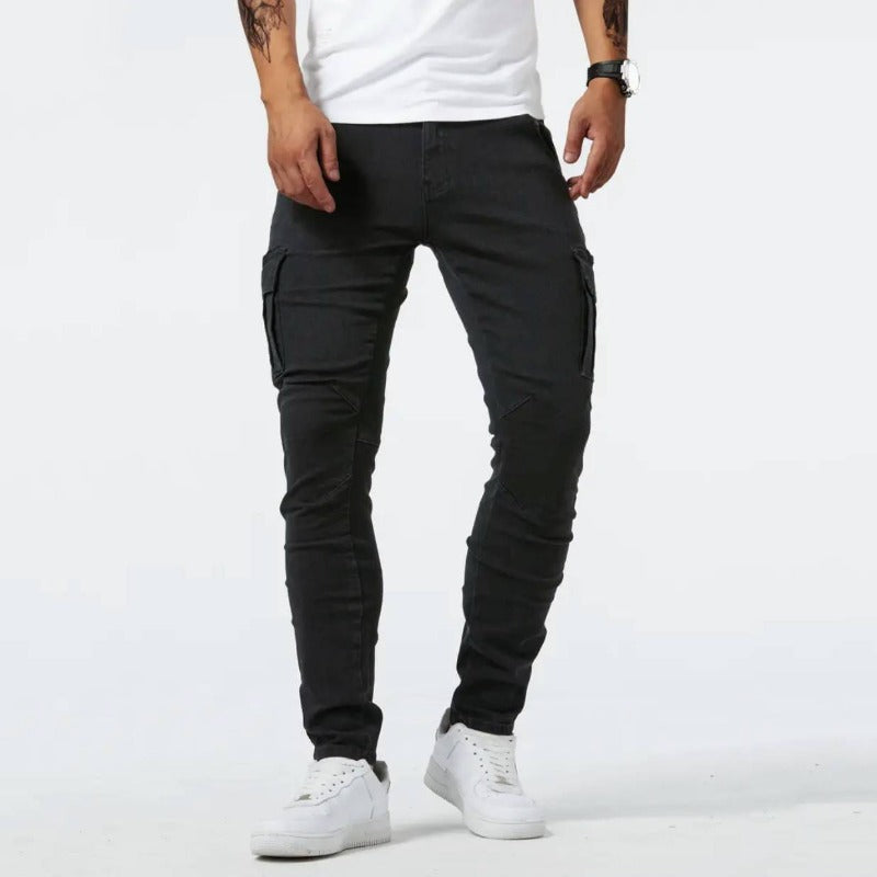 Discover FlexCargo: The Versatile Cargo Pants-Black-S-State of Style