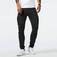 Discover FlexCargo: The Versatile Cargo Pants-Black-S-State of Style