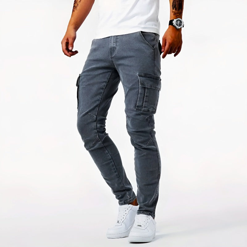 Discover FlexCargo: The Versatile Cargo Pants-Grey-S-State of Style