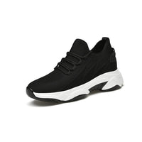 Discreetly stylish men's sneakers – MaxLift Boost-Black +10CM-4.5-State of Style