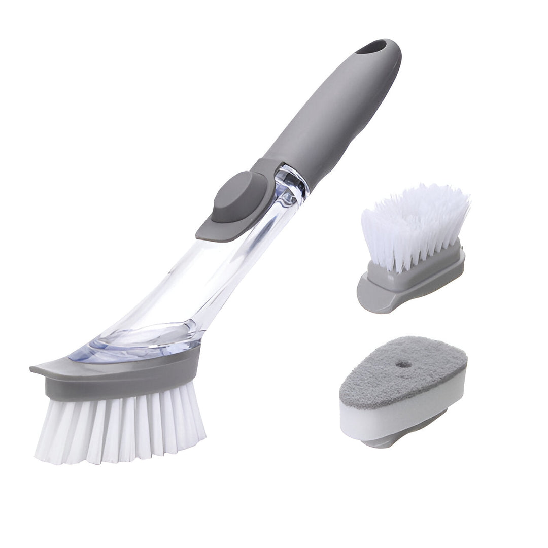 Dishwashing Brush with Soap Dispenser – DishMaster-State of Style
