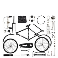 DIY Bike Model Scale - RetroCycle-Black (do-it-yourself)-State of Style