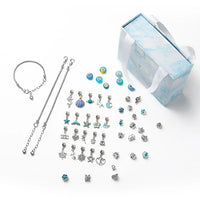DIY Bracelet Kit with Christmas Theme - Luna-Blue-State of Style