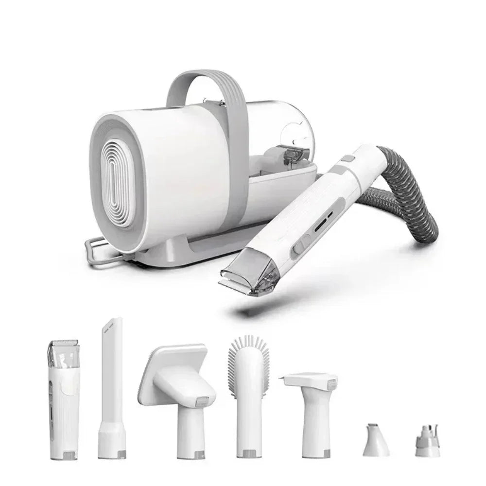 Dog and Cat Clipper with Built-in Vacuum Cleaner - GroomMaster Pro-State of Style