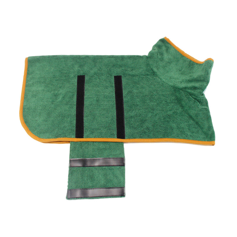 Dog bathrobe - DryPaws-Green-S-State of Style