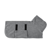 Dog bathrobe - DryPaws-Grey-S-State of Style