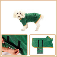 Dog bathrobe - DryPaws-Grey-S-State of Style