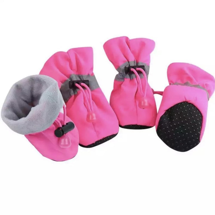 Dog Boots - Pawsome Winter Walkies-Pink-XS 1 - 2 kg-State of Style