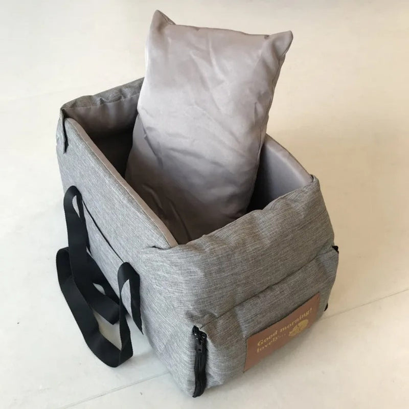 Dog Car Safety Travel Bag - SafePaws-Grey-State of Style
