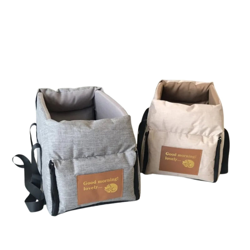 Dog Car Safety Travel Bag - SafePaws-Grey-State of Style
