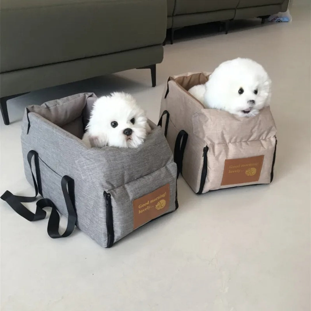 Dog Car Safety Travel Bag - SafePaws-Grey-State of Style