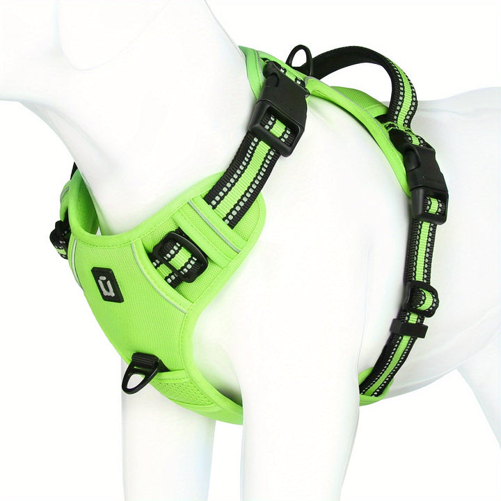 Dog harness - SafeWalk-Light green-S-State of Style