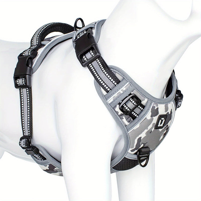 Dog harness - SafeWalk-Light grey-S-State of Style
