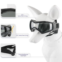 Dog Helmet and Goggles - RiderPaw-Red-S-State of Style