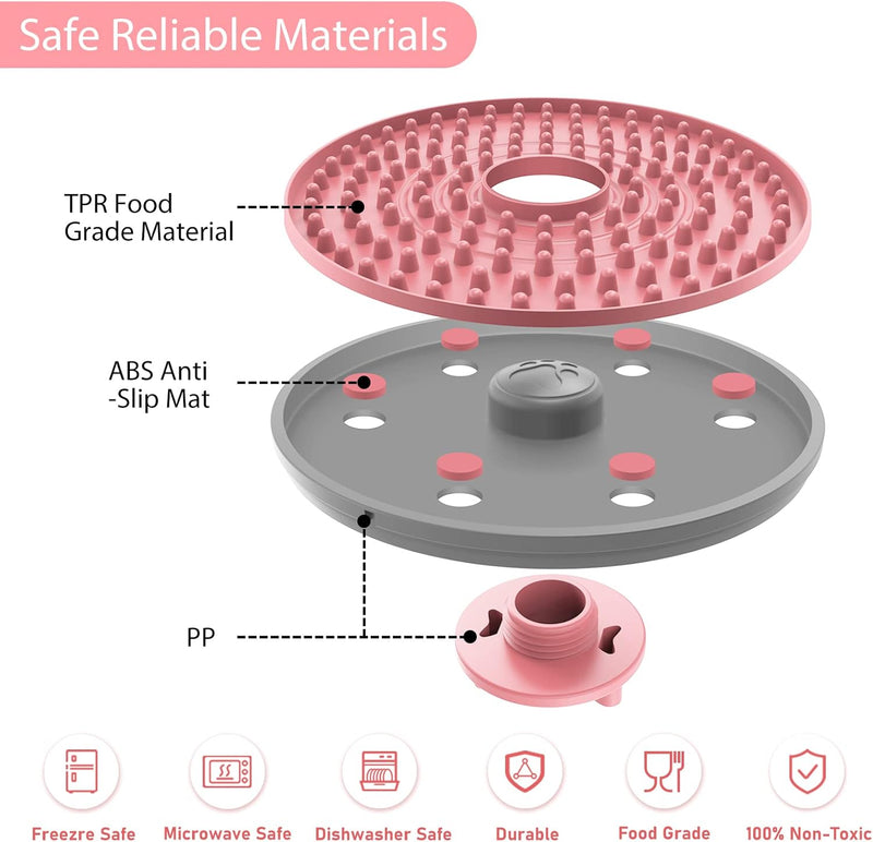 Dog Lick Mat – Feeding Bowl for Anxiety Relief-Blue-State of Style