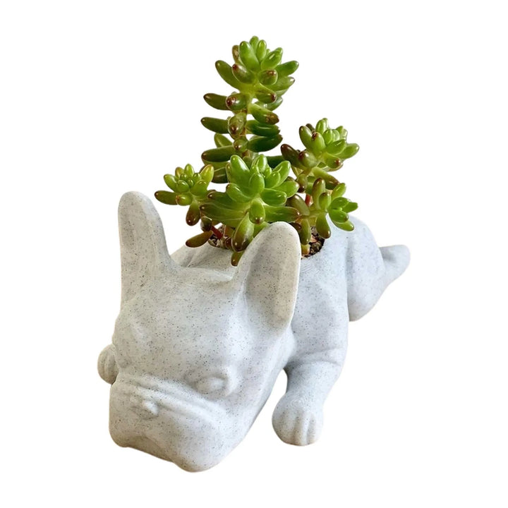 Dog Resin Succulent Planter - Buddy-State of Style