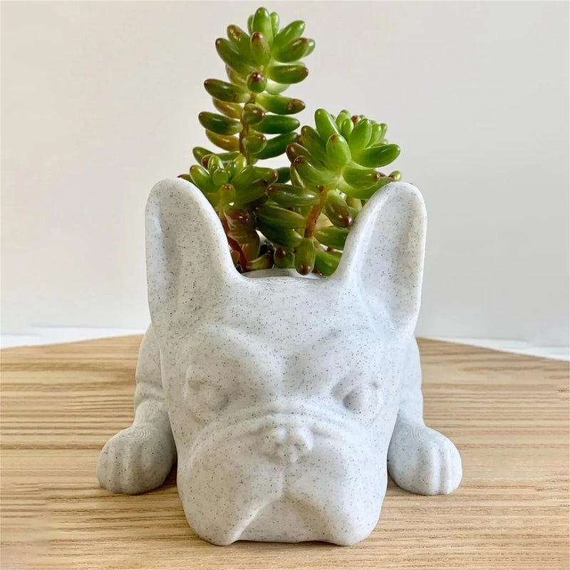 Dog Resin Succulent Planter - Buddy-State of Style