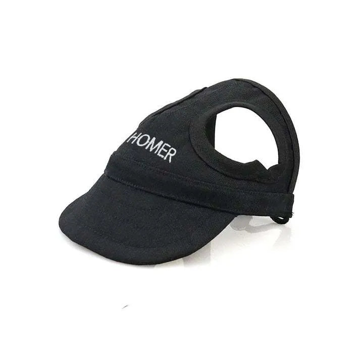 Dog Sun Hat for UV Protection-Black-S - For small dogs (under 10 kg)-State of Style