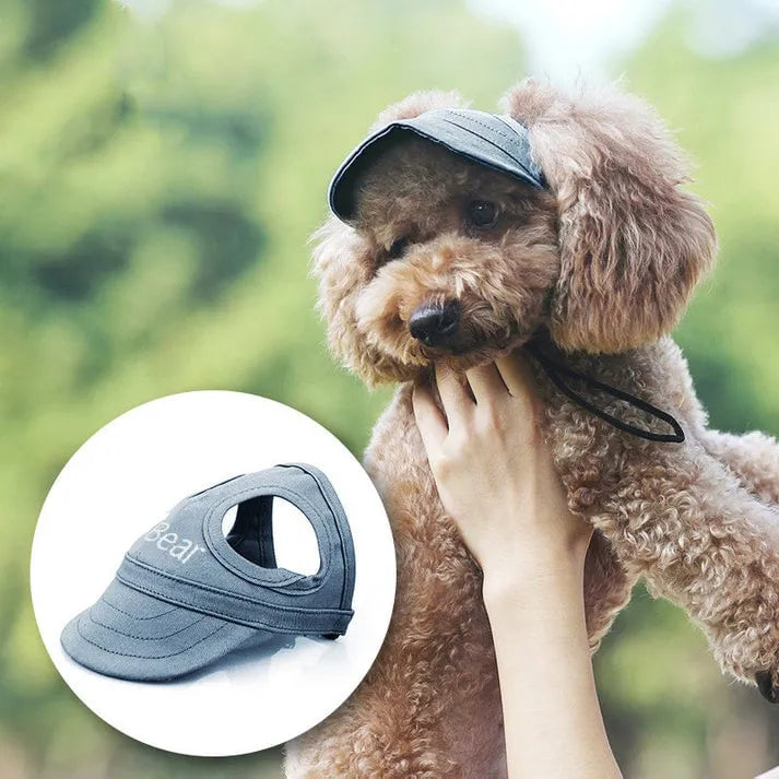 Dog Sun Hat for UV Protection-Blue-S - For small dogs (under 10 kg)-State of Style