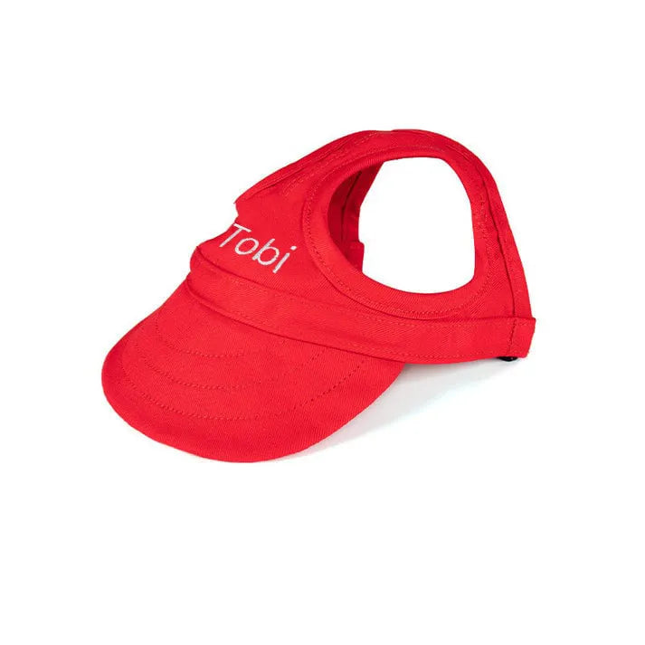 Dog Sun Hat for UV Protection-Red-S - For small dogs (under 10 kg)-State of Style