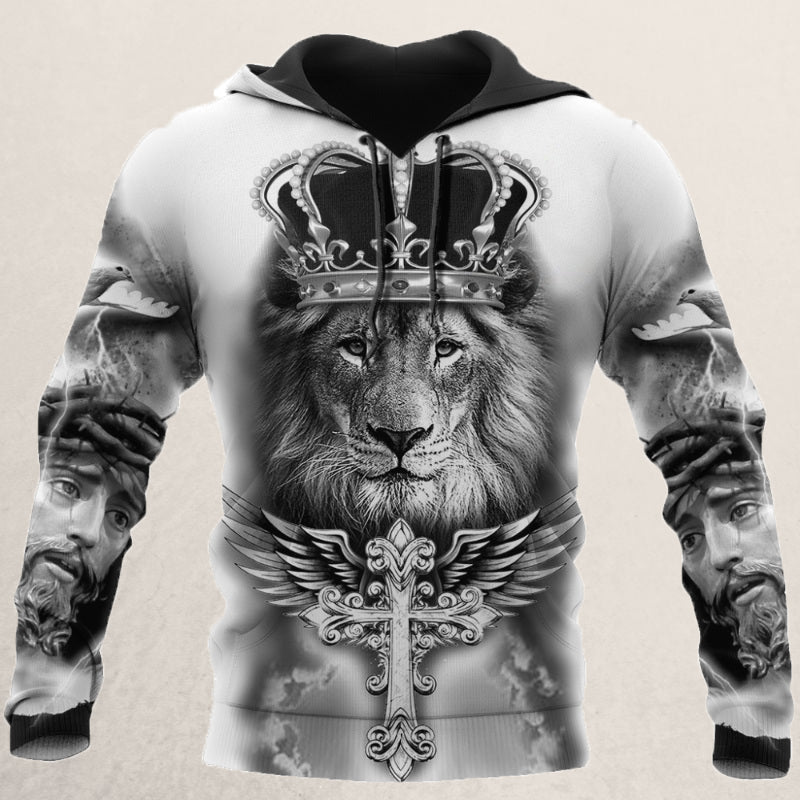 Dominic's Vest | Lion Head Vest for Men-Plug Bridge-XS-State of Style
