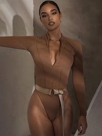 DonnasSuit | Bodysuit for Women-Blue-S-State of Style