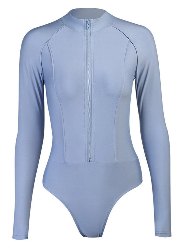 DonnasSuit | Bodysuit for Women-Blue-S-State of Style
