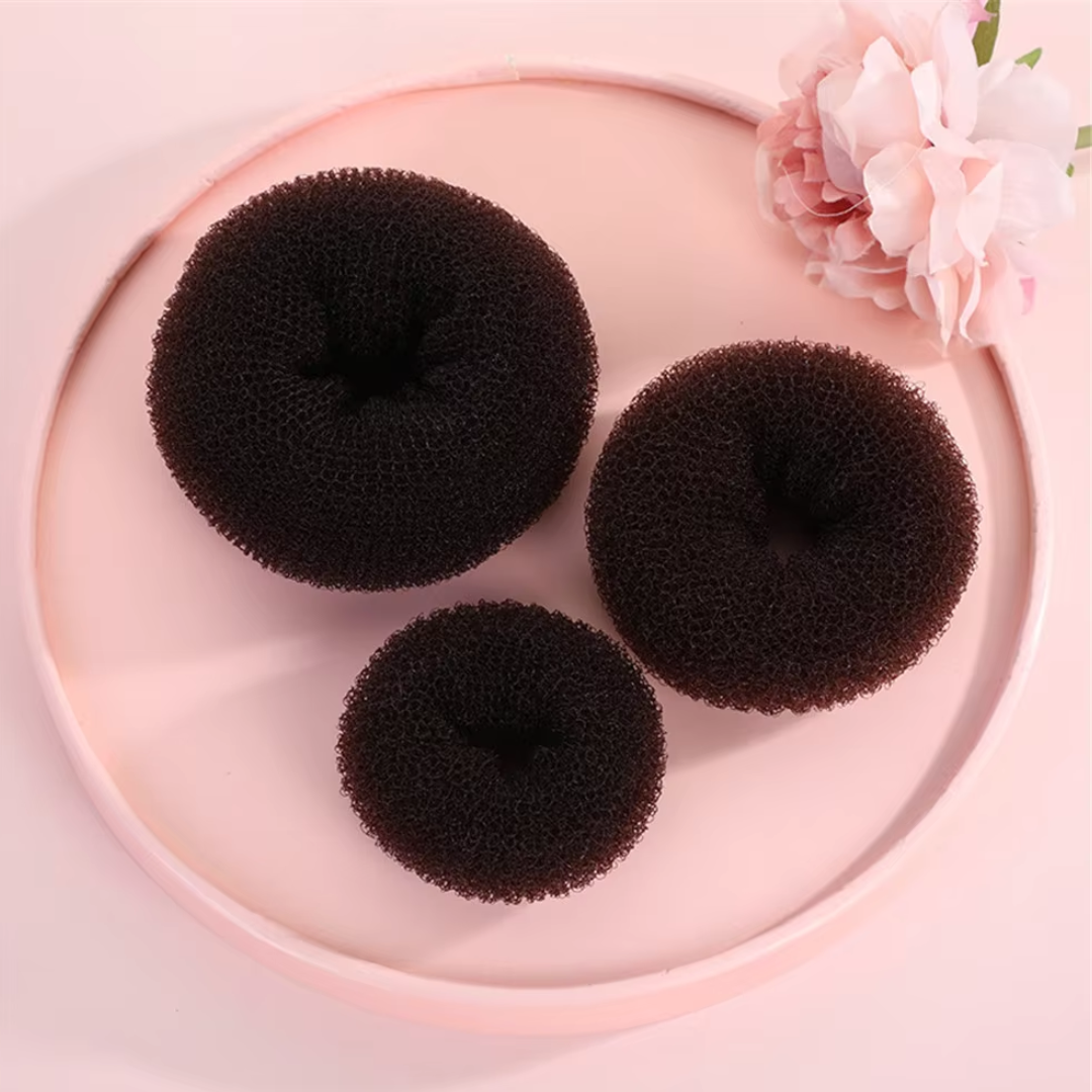 Donut Knot Maker Set – 7 Rings & Accessories-Chocolate-State of Style