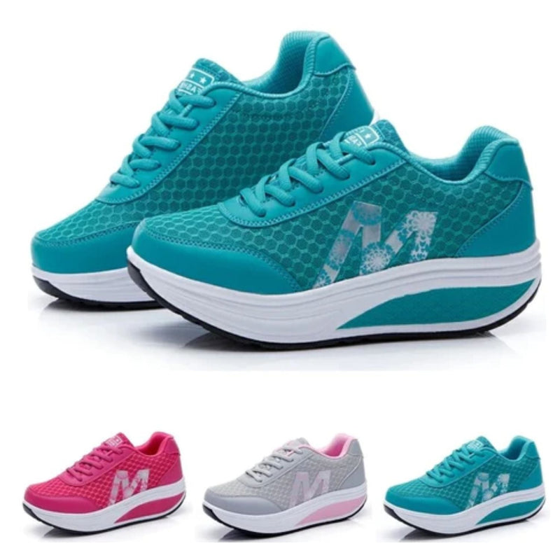 DoorsSneakers | Sneakers with Raised Sole-Pink-4.5-State of Style