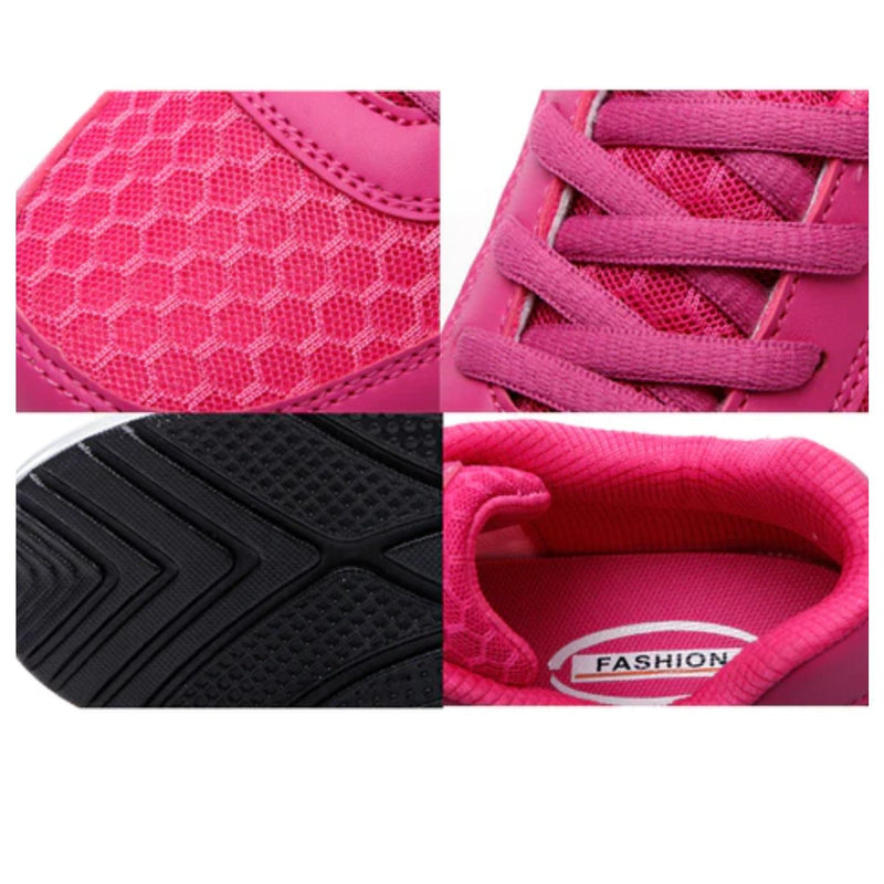DoorsSneakers | Sneakers with Raised Sole-Pink-4.5-State of Style