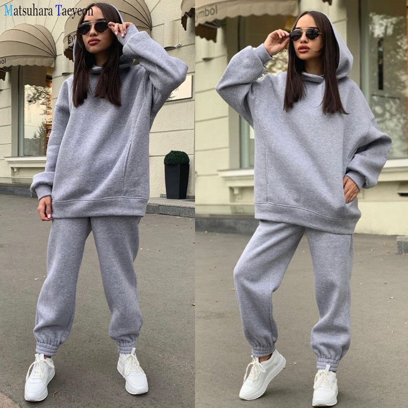 DoortjesPakje | Tracksuit for Women | Sporty & Comfortable-Pink-S-State of Style