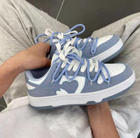 DoortjesSneakers | Women's Sneakers | Stylish & Comfortable-White-Blue-5.0-State of Style