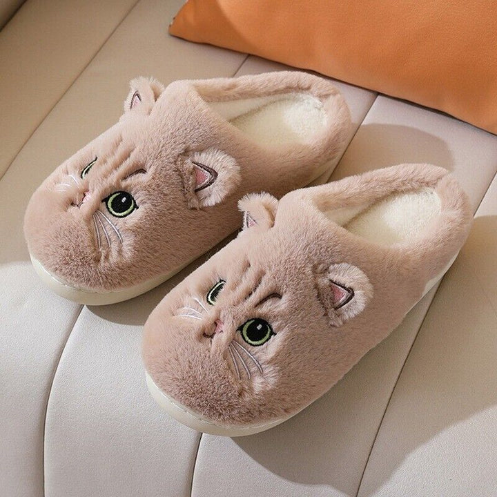 Dorie Slippers | Warm and Cute-Brown-5.0-6.0-State of Style