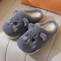 Dorie Slippers | Warm and Cute-Grey-5.0-6.0-State of Style