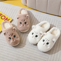 Dorie Slippers | Warm and Cute-White-5.0-6.0-State of Style