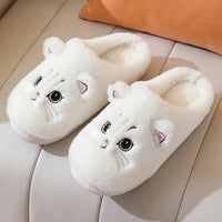 Dorie Slippers | Warm and Cute-White-5.0-6.0-State of Style