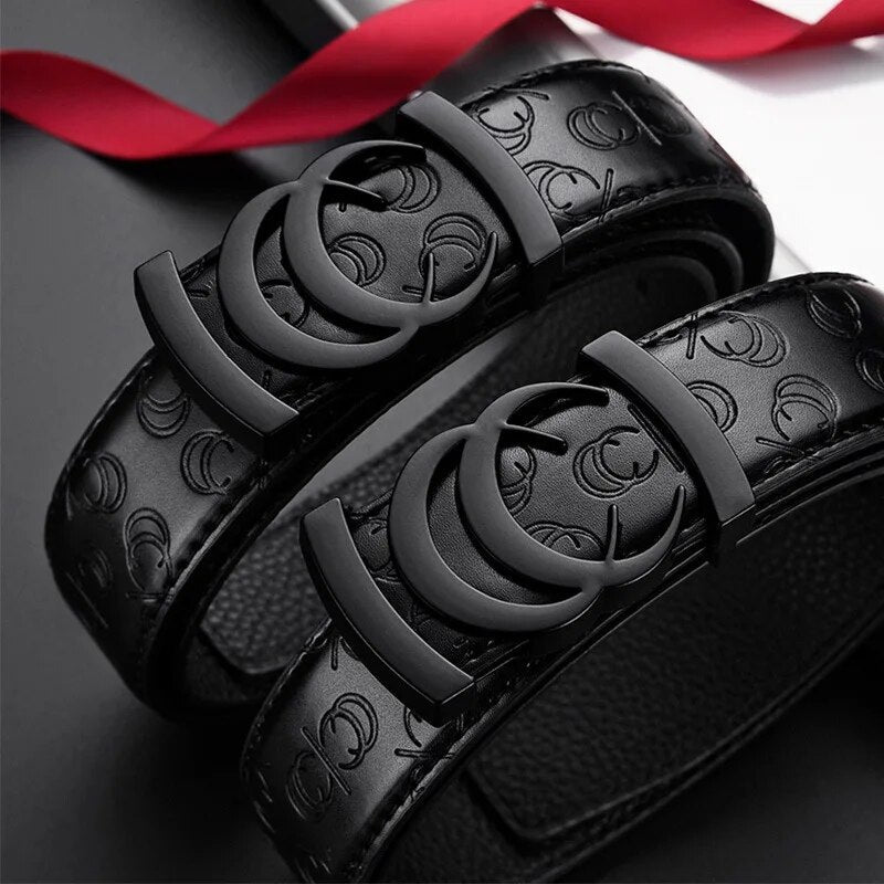 Double-C Luxe Buckle Belt – Stylish and Sophisticated Accessory-105cm-State of Style