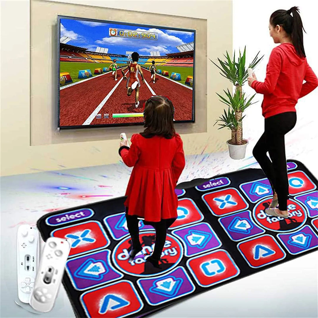 Double Dance Mat with Remote – RhythmFlex-State of Style