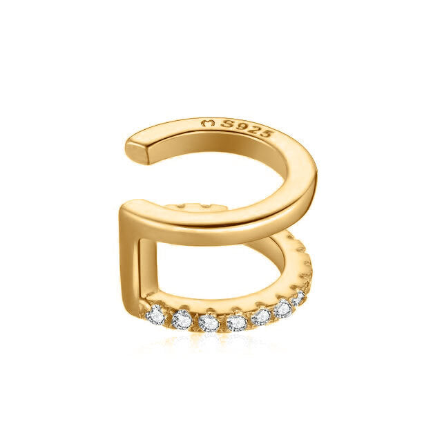 Double Ear Cuff - Clara-Gold-State of Style