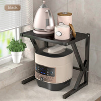Double-Layer Kitchen Storage Rack - Milan-40CM - White-State of Style