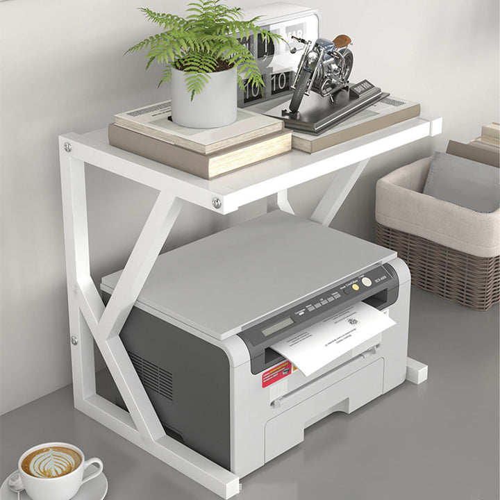 Double-Layer Kitchen Storage Rack - Milan-40CM - White-State of Style