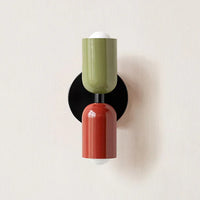 Double LED Wall Lamps - DualGlow-Green / Red-State of Style