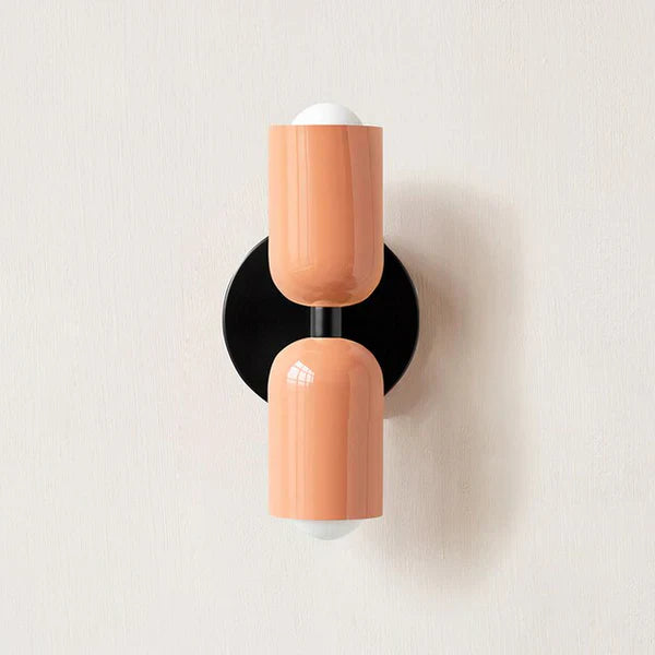 Double LED Wall Lamps - DualGlow-Pink-State of Style