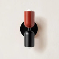 Double LED Wall Lamps - DualGlow-Red / Black-State of Style
