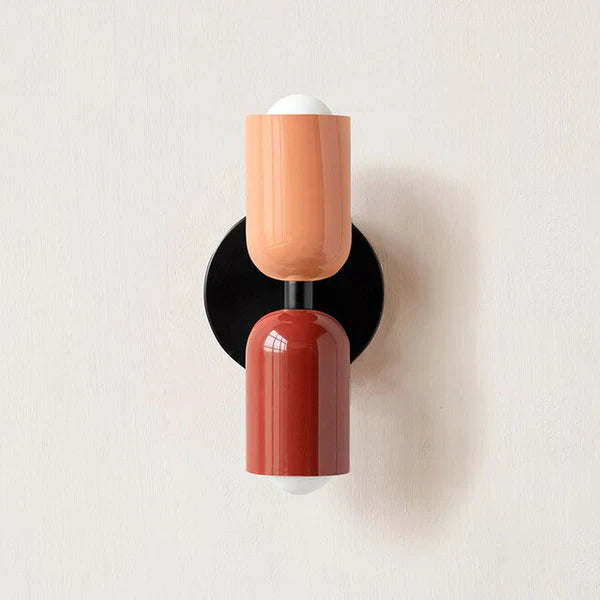Double LED Wall Lamps - DualGlow-Red / Pink-State of Style