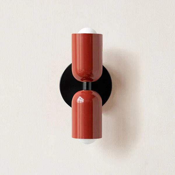 Double LED Wall Lamps - DualGlow-Red-State of Style