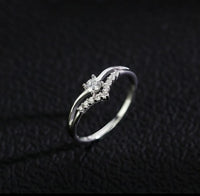 Double Ring | Adjustable Band | Elegant Women's Jewellery-Silver-6.5-State of Style