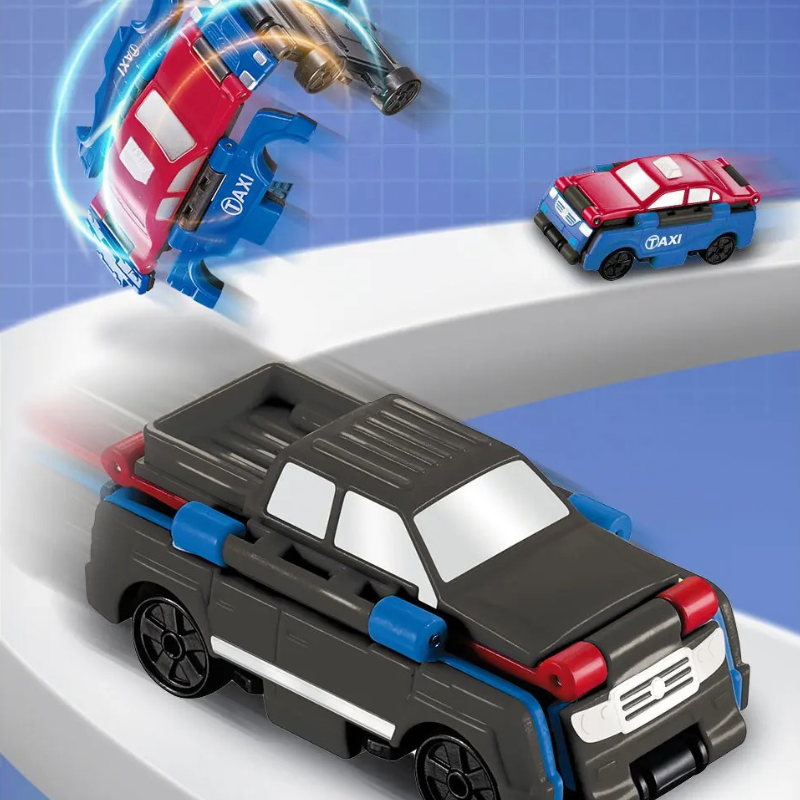Double-Sided Flip Cars for Imaginative Play - FlipWheels-Rescue Vehicles-State of Style